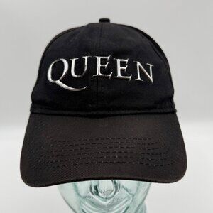 Queen 2008 World Tour Hat Black Cap OSFA Official Band Merch We Will Rock You
